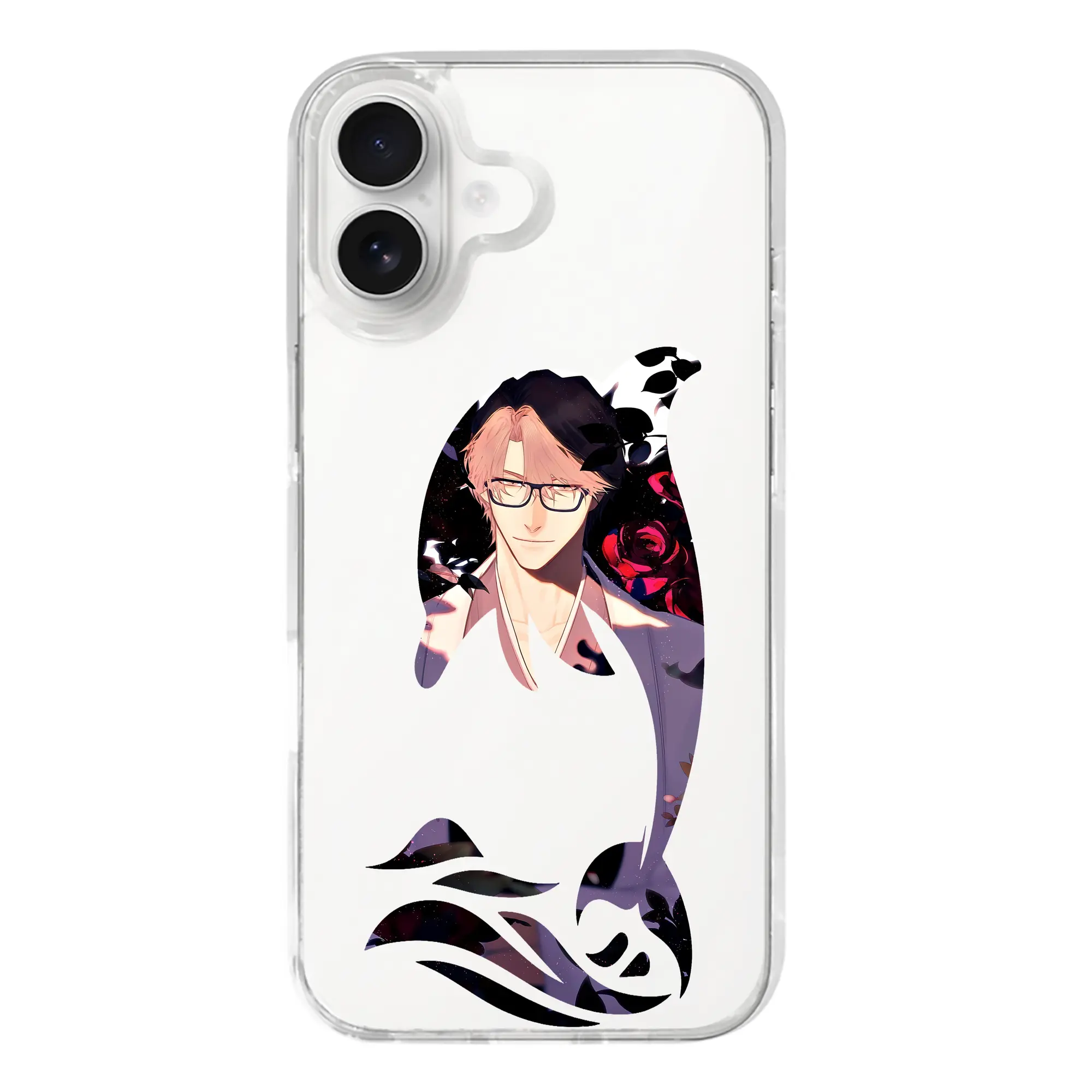 ブリーチ グッズ 藍染 惣右介 - iPhone 17シリーズ 透明スマホケース – 薄型・耐衝撃・精密フィット保護カバー